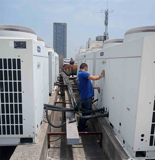 黎川中央空调制热和不制冷系统维修方法